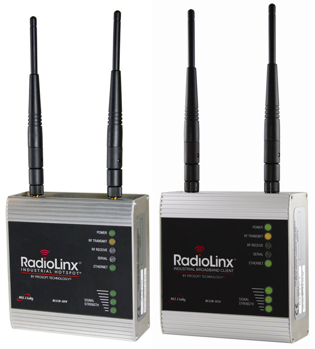 Les nouveaux systèmes radio 802.11abg de ProSoft Technology® améliorent le transport des paquets Ethernet
